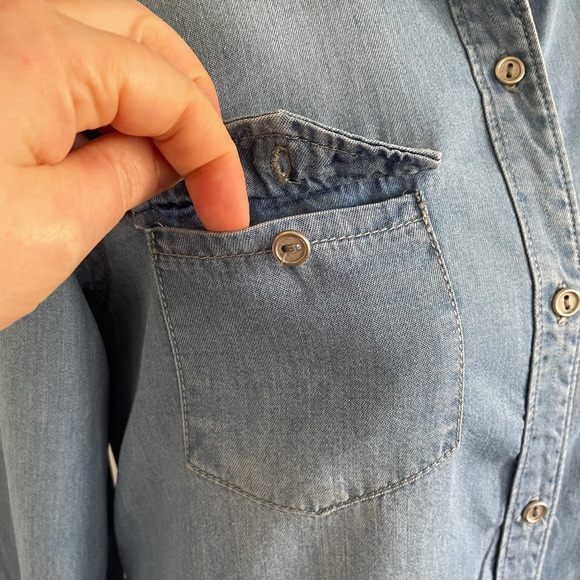 DECJUBA KIDS Sz14 Denim long sleeve dress with sleeve length options - Picture 8 of 15